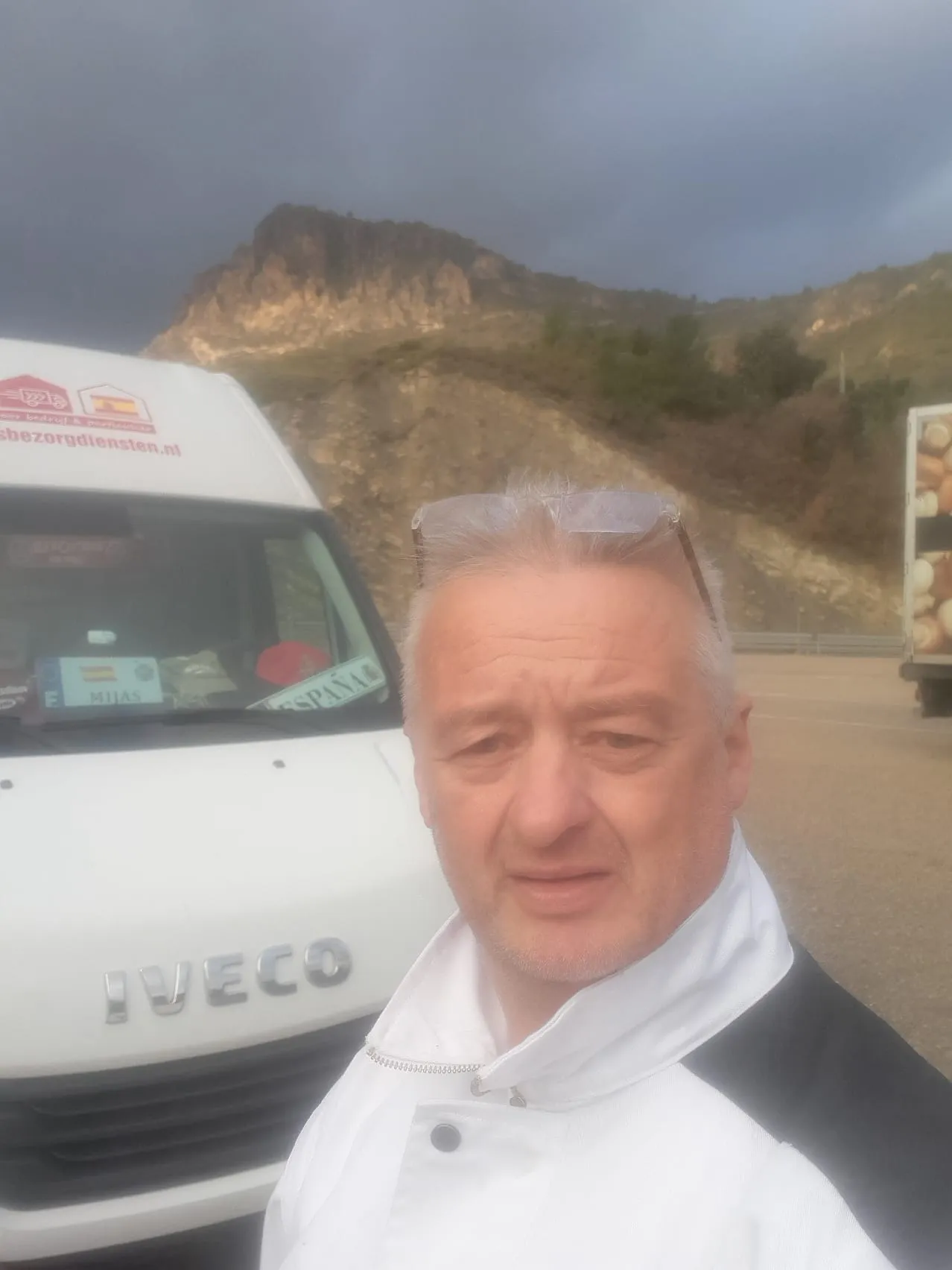 Chauffeur bij IVECO bus in Spanje